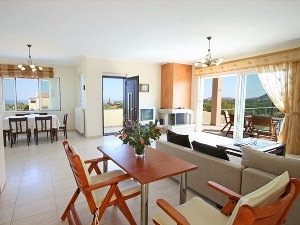 Open plan living room