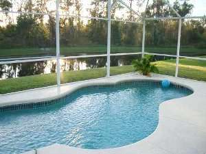 Private swimming pool