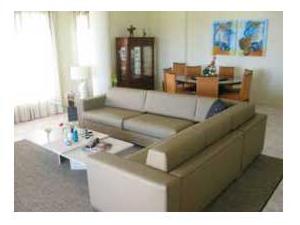 Luxury seating area