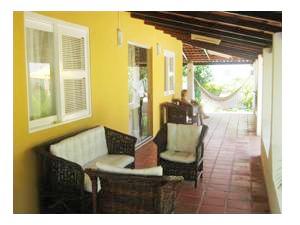 The terrace
