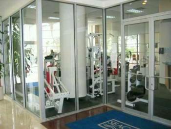 GYM WITH NEWS EQUIPMENTS