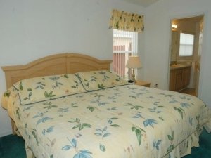 Master bedroom/King size bed