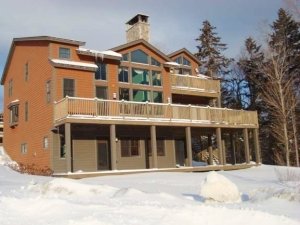 House in winter