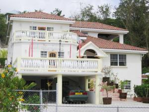 Front view of Palm Paradise