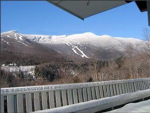 Spectacular view from the deck