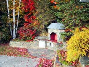 Stowe Yard & Outdoor Fireplace