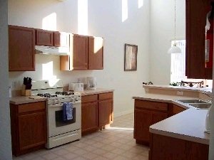 Kitchen with breakfast bar