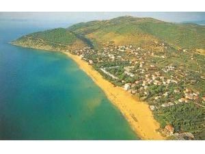 spiaggia vista aerea