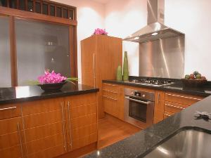 Art fully equipped kitchen