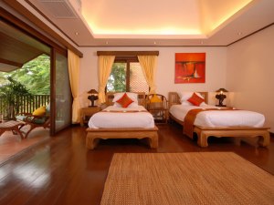 Bedroom 2 with two single beds