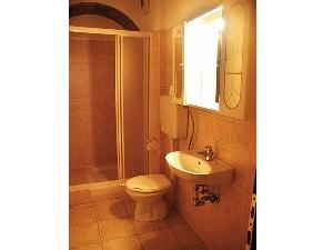 One of the bathrooms