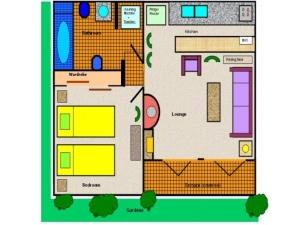 Floorplan of apartment