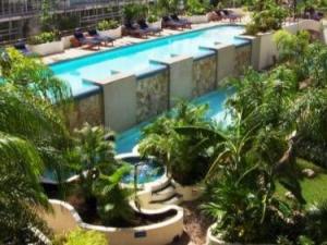 View from private roof area