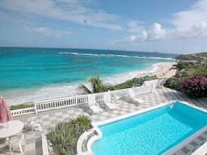 Villa view to the West