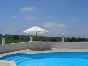 Pool area from another angle