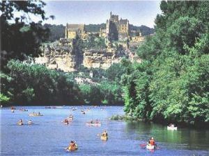 Swimming in the river