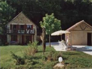 Villa and pool house