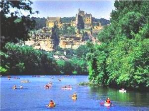 Swimming in the river
