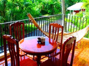 Elysian Balcony and Hammock