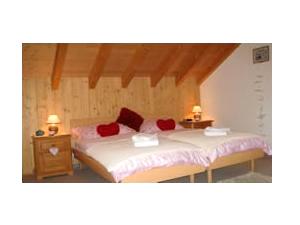 Bedroom with twin beds