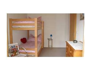 Bedroom with bunk beds