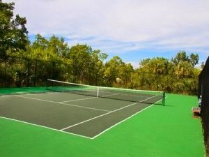 Tennis courts
