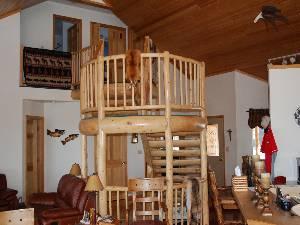 center log staircase