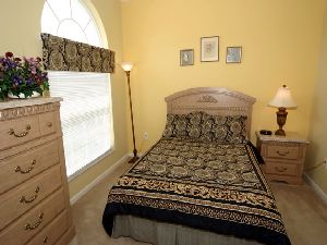 Yellow bedroom