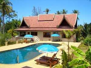 Vacation in Thailand villa