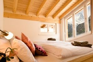 Masterbedroom with Matterhorn 