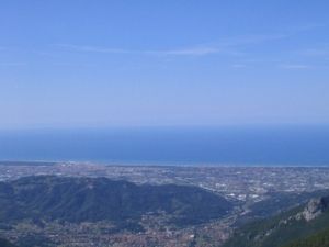 View of the sea and beaches 