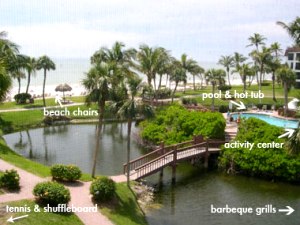 View from Unit to Beach