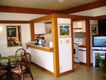 Condo Dining Area & Kitchen