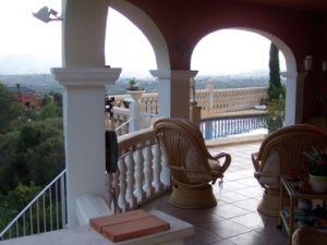 Spectacular view from terrace