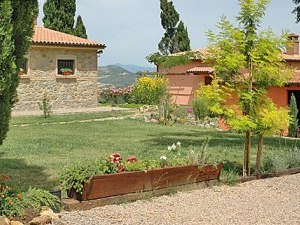 Beautiful garden around