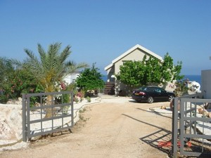 Villa Paradisio entrance