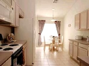 View to lounge from kitchen