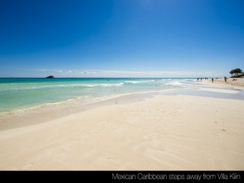 our beach 2 min walking