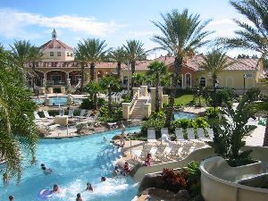 Complex swimming pool