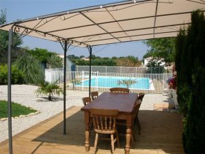 Outside covered terrace