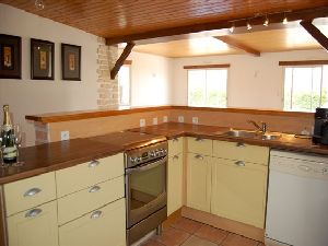 One of the modern kitchens