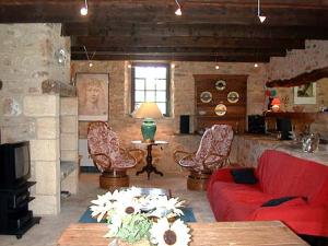 Sitting room with open fire