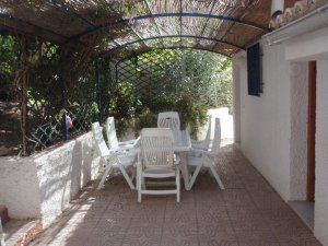 covered courtyard