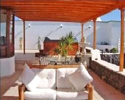 Sitting area on terrace