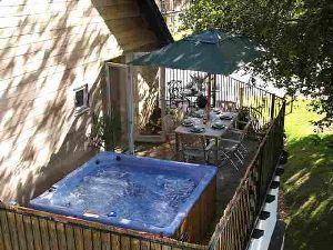 Hot Tub on the deck