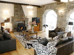 Granary Court, real log fire