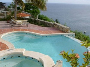 Pool and patio deck