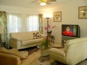 Livingroom Big screen TV