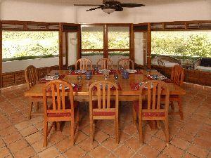Dining area and veranda