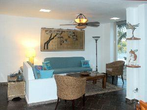 Living Area and Artwork
